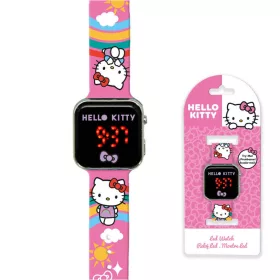 Hello Kitty Regenbogen digitale LED-Uhr