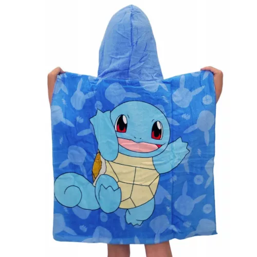 Pokémon Strandponcho, blau, 60 x 120 cm