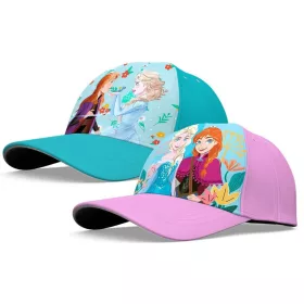   Detská baseballová šiltovka Disney Frozen Flowers Magic 52-54 cm