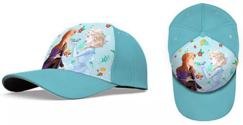 Detská baseballová šiltovka Disney Frozen Flowers Magic 52-54 cm