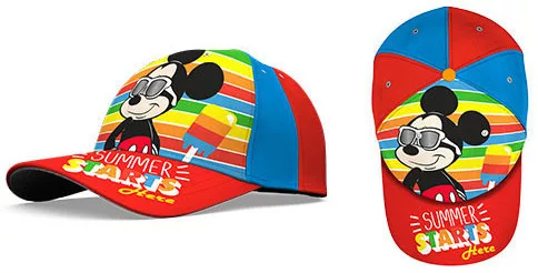 Detská baseballová šiltovka Disney Mickey Starts 52-54 cm