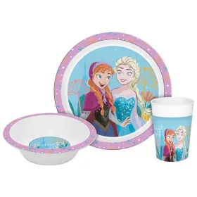   Disney Frozen Enchanted Geschirrset aus Mikroplastik in Originalverpackung