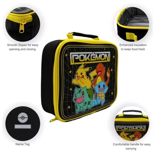 Pokémon Original Team Thermo-Lunchtasche, Kühltasche 23 cm