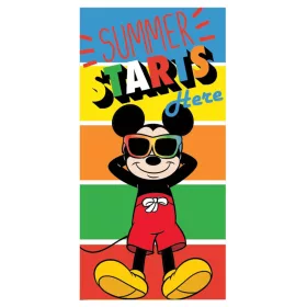   Disney Mickey Starts fürdőlepedő, strand törölköző 70x137 cm (Fast Dry)
