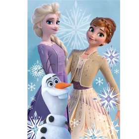   Disney Frozen Olaf und seine Schwestern Fleecedecke 100x150cm