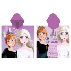   Disney Frozen Arendelle Strandtuch-Poncho 55x110 cm (Schnelltrocknend)