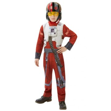 Star Wars Poe Dameron jelmez 5-6 év Rubies