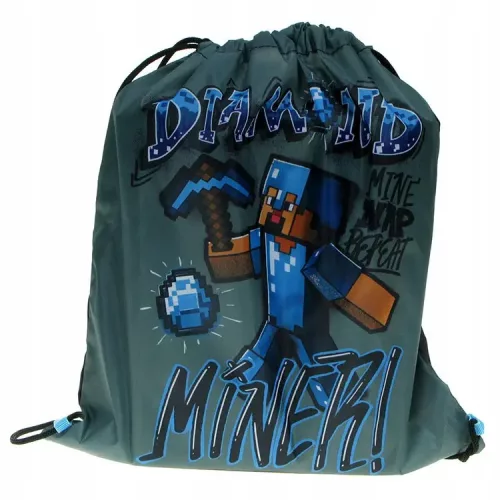Športová taška Minecraft Diamond do posilňovne 37 cm