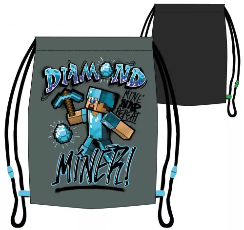 Športová taška Minecraft Diamond do posilňovne 37 cm
