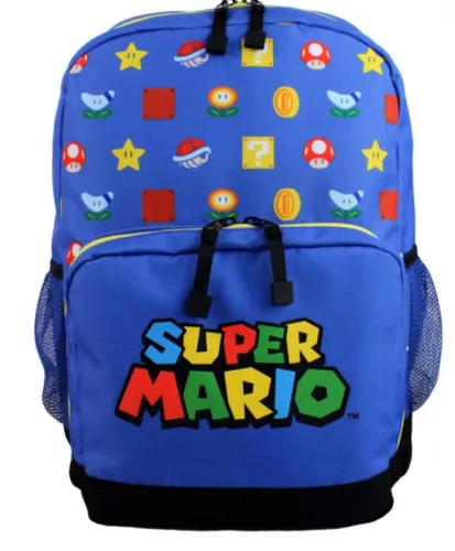 Super Mario Level-Up hátizsák, táska 35 cm