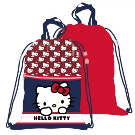   Športová taška Hello Kitty Red Bow Deluxe, taška do posilňovne 45 cm