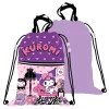 Športová taška Hello Kitty Kuromi Deluxe, taška do posilňovne 45 cm