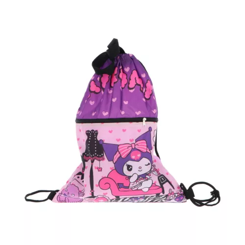 Športová taška Hello Kitty Kuromi Deluxe, taška do posilňovne 45 cm
