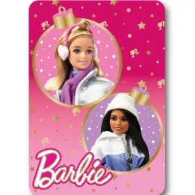 Barbie Winter-Weihnachts-Fleecedecke 100x140cm