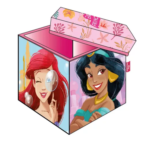 Úložný priestor na hračky Disney princezien Štyri ríše 30×30×30 cm