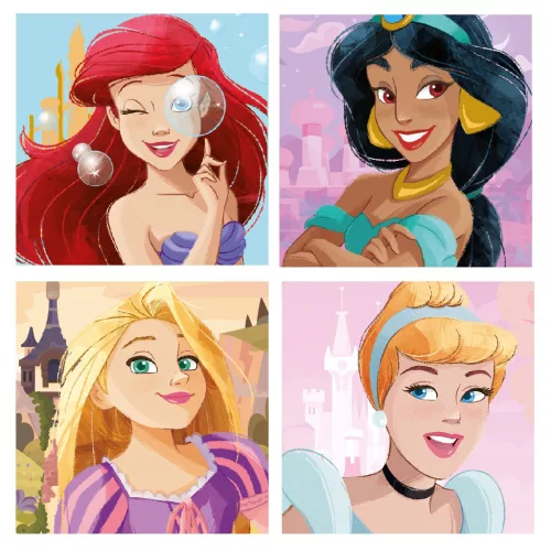 Úložný priestor na hračky Disney princezien Štyri ríše 30×30×30 cm