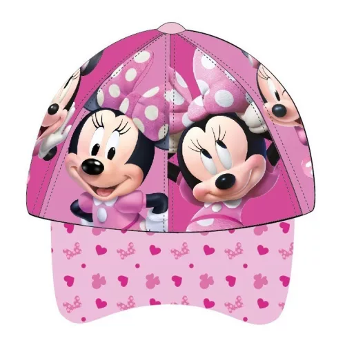 Detská baseballová čiapka Disney Minnie Bubblegum 52-54 cm