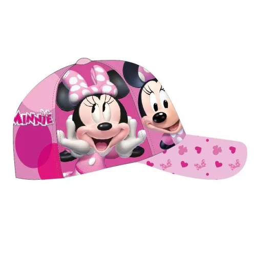 Detská baseballová čiapka Disney Minnie Bubblegum 52-54 cm