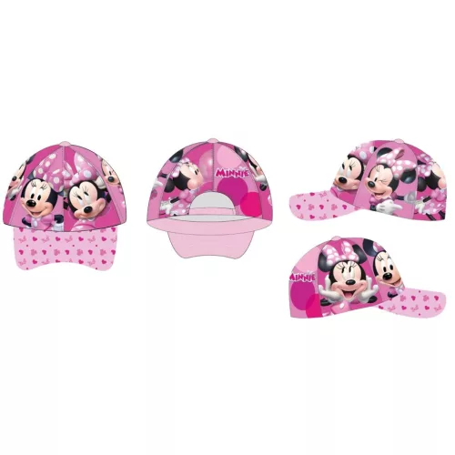 Detská baseballová čiapka Disney Minnie Bubblegum 52-54 cm