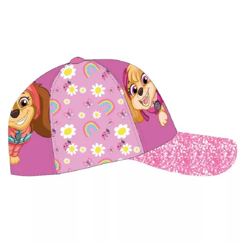 Detská baseballová čiapka Paw Patrol Flowers and Rainbow 52 cm