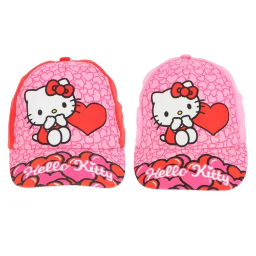Detská baseballová šiltovka Hello Kitty Hearts 52-54 cm