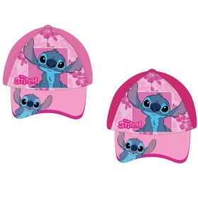   Disney Lilo a Stitch, Hviezdny psík, sladká ružová detská baseballová čiapka 52-54 cm