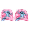 Disney Lilo a Stitch, Hviezdny psík, sladká ružová detská baseballová čiapka 52-54 cm