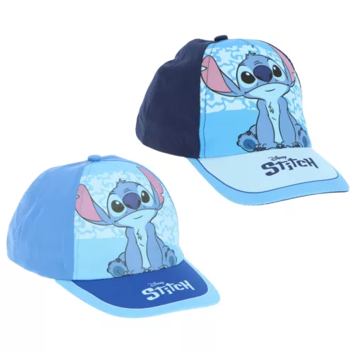 Disney Lilo a Stitch, Hviezdny psík, sladká modrá, detská baseballová čiapka 52-54 cm