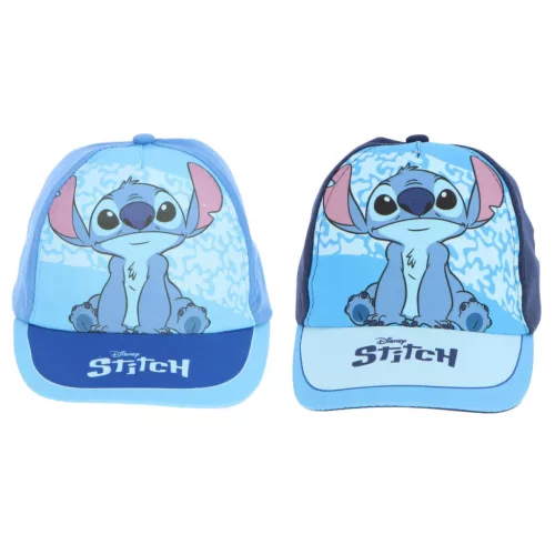 Disney Lilo a Stitch, Hviezdny psík, sladká modrá, detská baseballová čiapka 52-54 cm