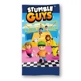   Stumble Guys Game World Badetuch, Strandtuch 70x140cm (Schnelltrocknend)