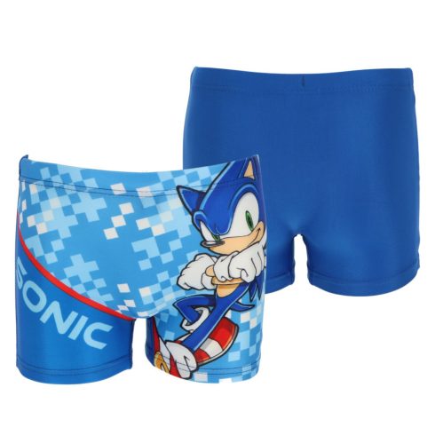 Sonic a sündisznó gyerek fürdőnadrág, short 3-8 év