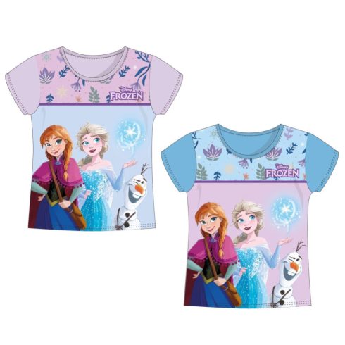 Disney Jégvarázs Sisters gyerek rövid póló, felső 3-8 év