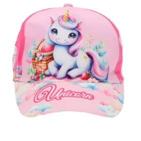 Unicorn Clouds Kinder-Baseballkappe 53 cm