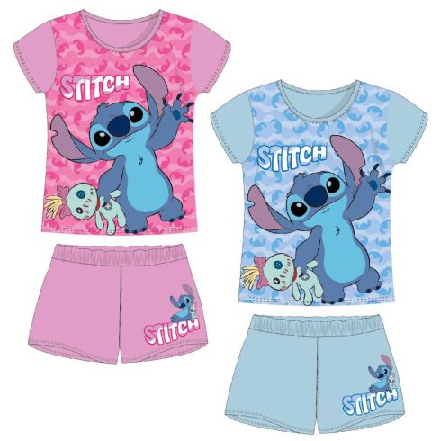 Disney Lilo és Stitch, A csillagkutya Scrump gyerek rövid pizsama 3-8 év