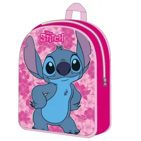   Disney Lilo és Stitch, A csillagkutya Pink Leaf hátizsák, táska 30 cm