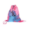 Disney Lilo a Stitch, športová taška The Star Dog Pink Planet, taška do posilňovne 40 cm