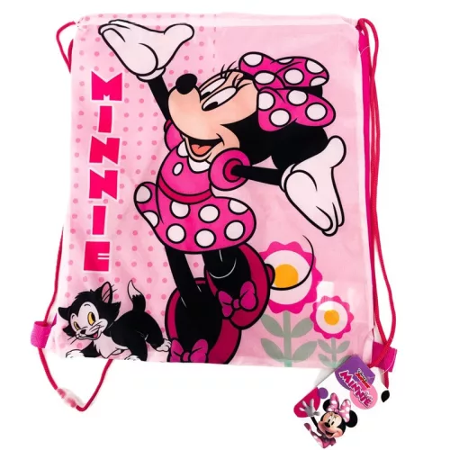 Športová taška Disney Minnie Figaro, taška do posilňovne 40 cm