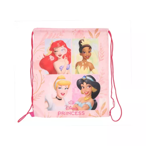 Športová taška Disney princezien Castle Cuties, taška do posilňovne 40 cm