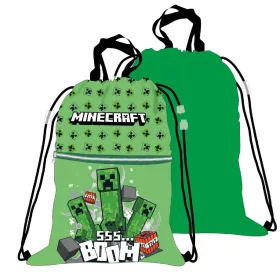   Športová taška Minecraft Boom Deluxe, taška do posilňovne 45 cm