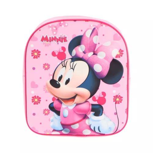 Disney Minnie Pink Paradise 3D hátizsák, táska 30 cm