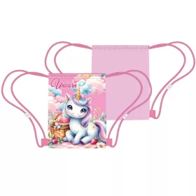 Sporttasche „Unicorn Clouds“, Turntasche 40 cm