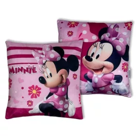 Disney Minnie Kissen, Dekokissen 38x38 cm aus Velours
