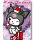Hello Kitty Kuromi Karácsonyi polár takaró 100x140cm