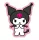 Hello Kitty Kuromi 3D formapárna, díszpárna 40 cm