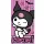 Hello Kitty Punk Kuromi fürdőlepedő, strand törölköző 70x140cm (Fast Dry)