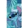 Disney Lilo és Stitch, A csillagkutya Blue Leaf fürdőlepedő, strand törölköző 70x140cm (Fast Dry)