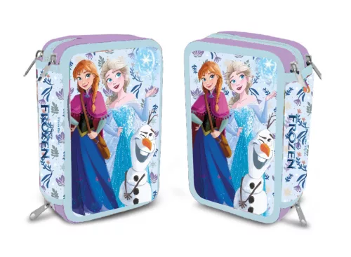 Plyšový držiak na perá Disney Ľadové kráľovstvo, 3 úrovne