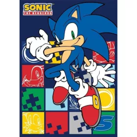 Sonic a sündisznó Blue Blur polár takaró 100x140cm