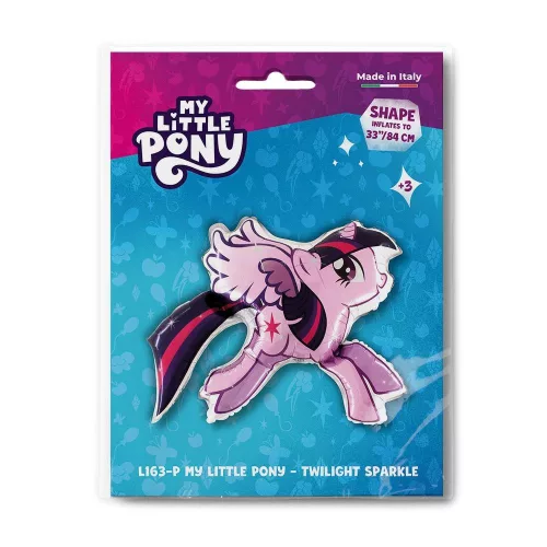 Én kicsi pónim Twilight Sparkle fólia lufi 84 cm