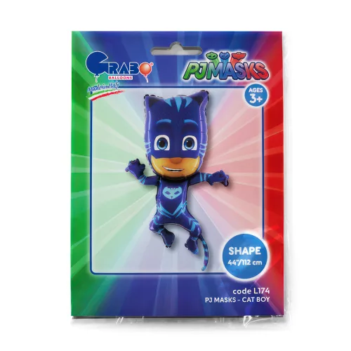 Fóliový balón Pizzy Heroes Cat Boy 112 cm